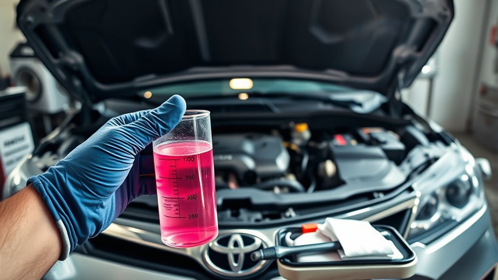 camry coolant maintenance guidelines