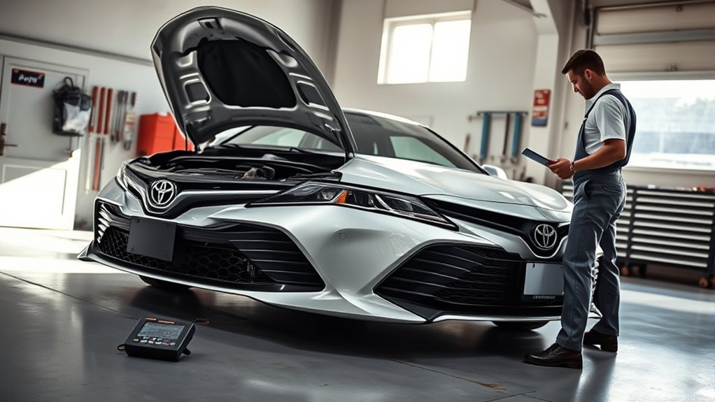 camry emissions inspection readiness