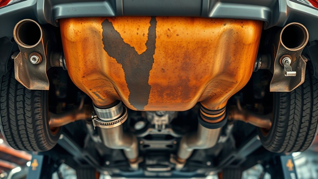 camry exhaust rust issues