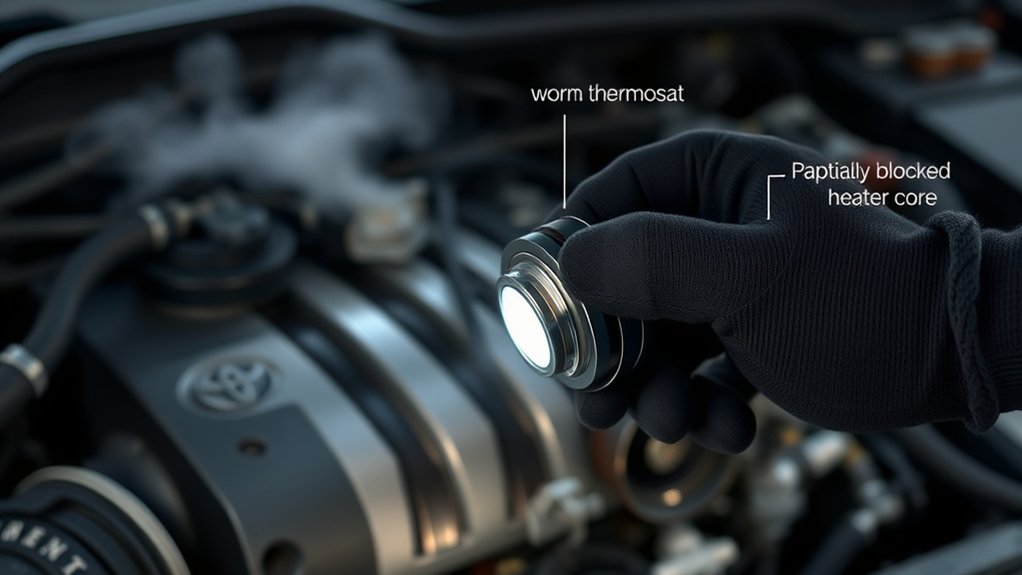 camry idle heat issues