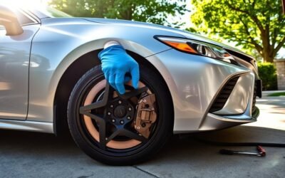 camry low speed brake vibration