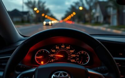 camry oil pressure warning