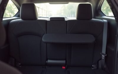 camry rear seat access