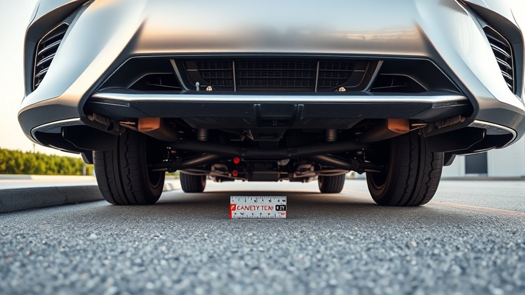 camry s modest ground clearance