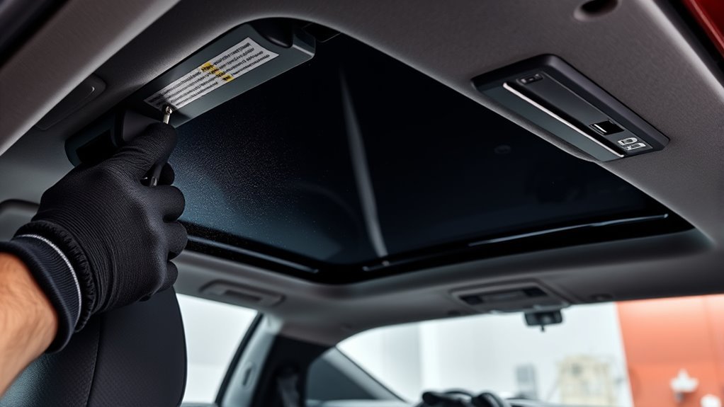 camry sunroof leak repair