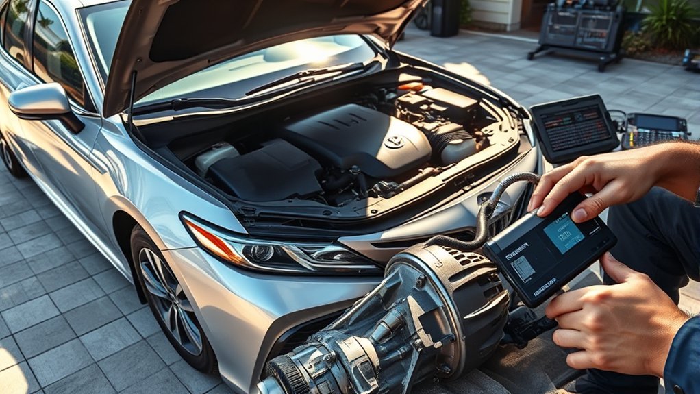 camry transmission shifting issues