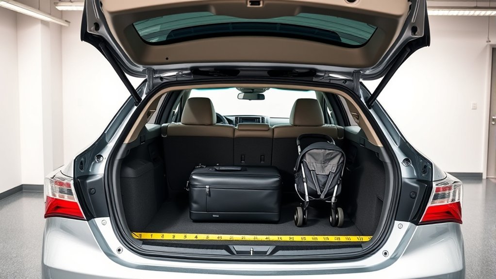 camry trunk space overview