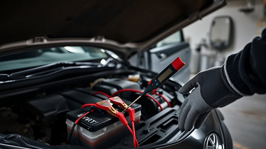 camry won t start clicking