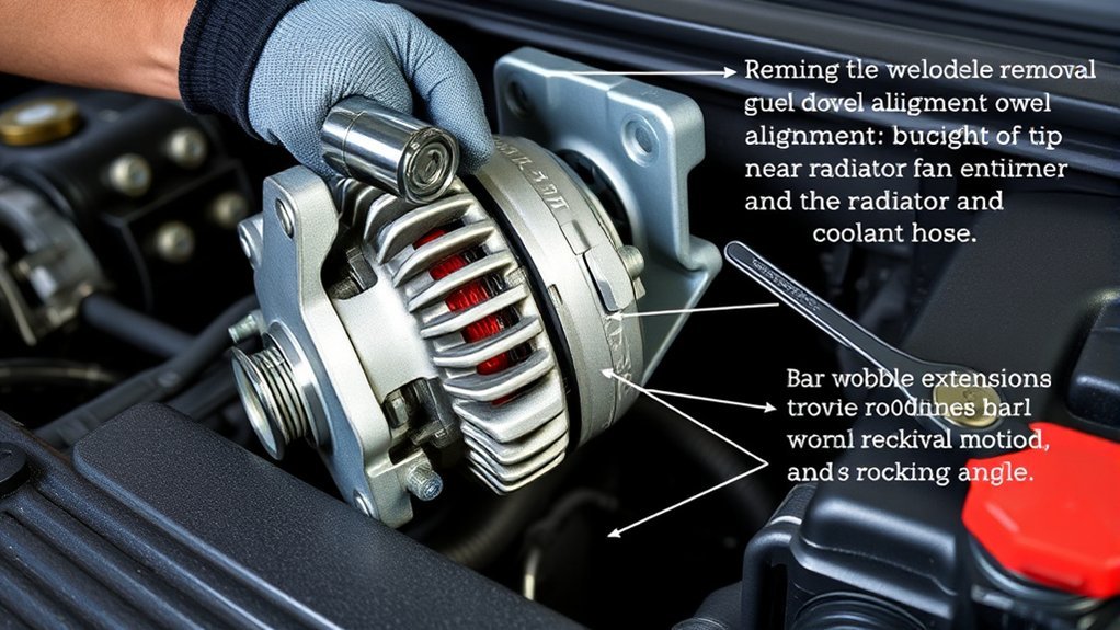 careful alternator removal techniques