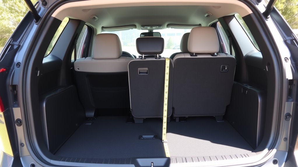 cargo space measurements detailed