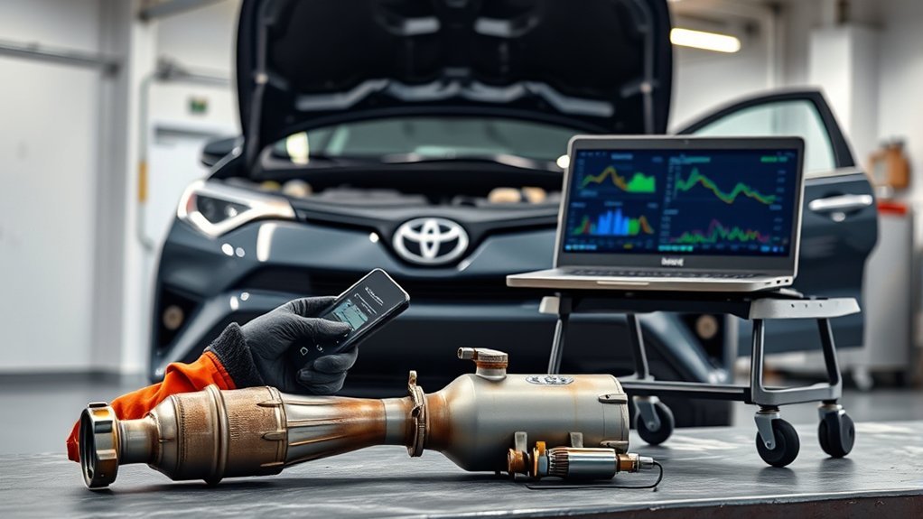 catalytic converter efficiency issue