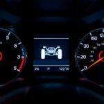 center differential lock indicator