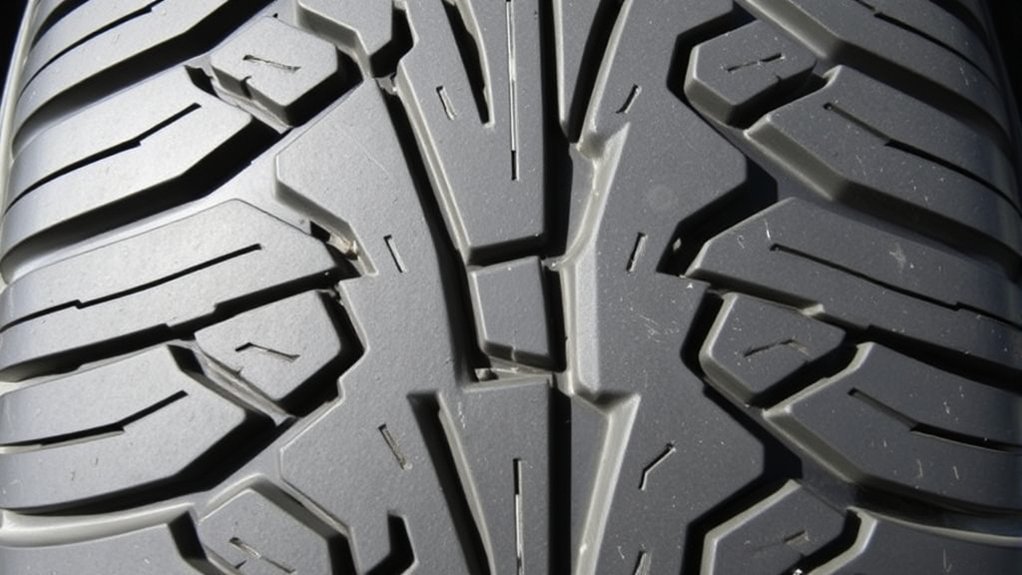 center wear indicates overinflation