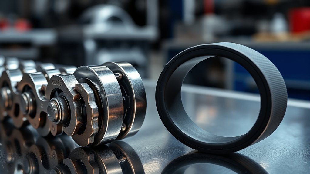 chain durability versus belt efficiency