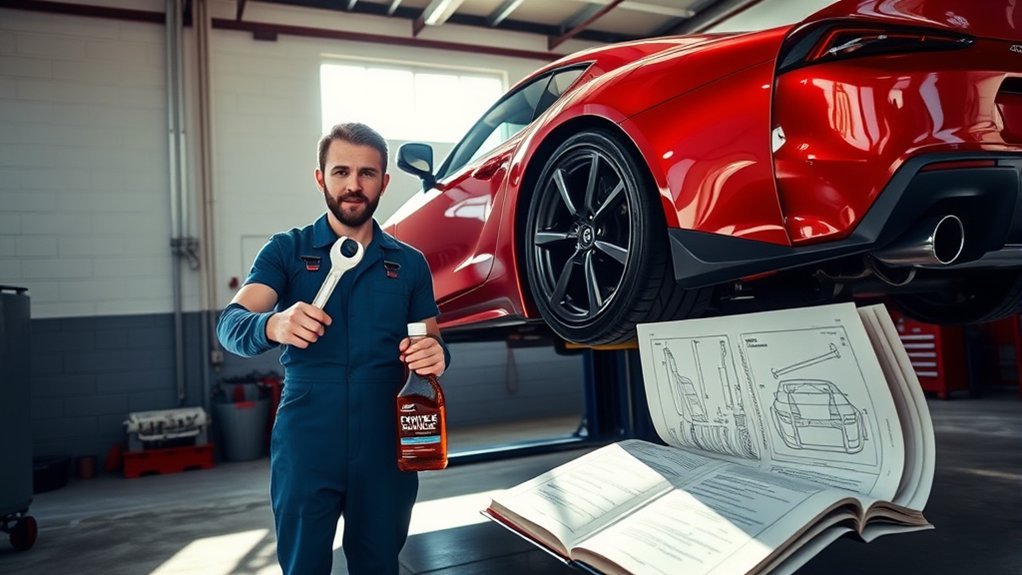 change differential fluid easily