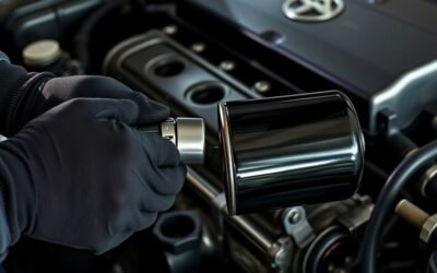 change oil filter tacoma