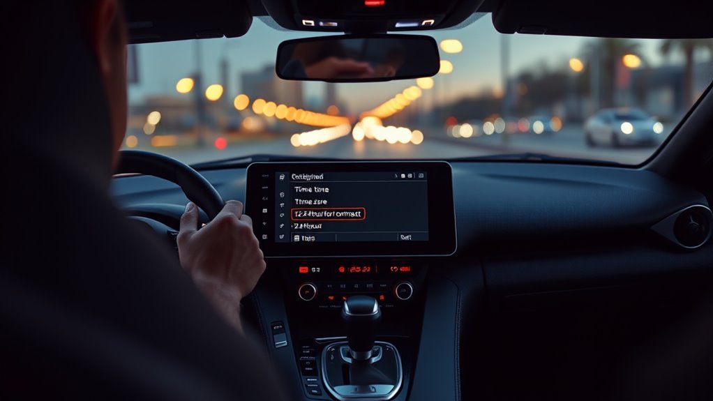 change time zone settings