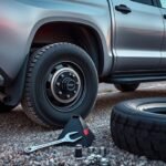 change tire on tundra