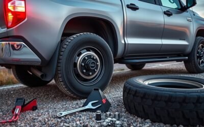 change tire on tundra