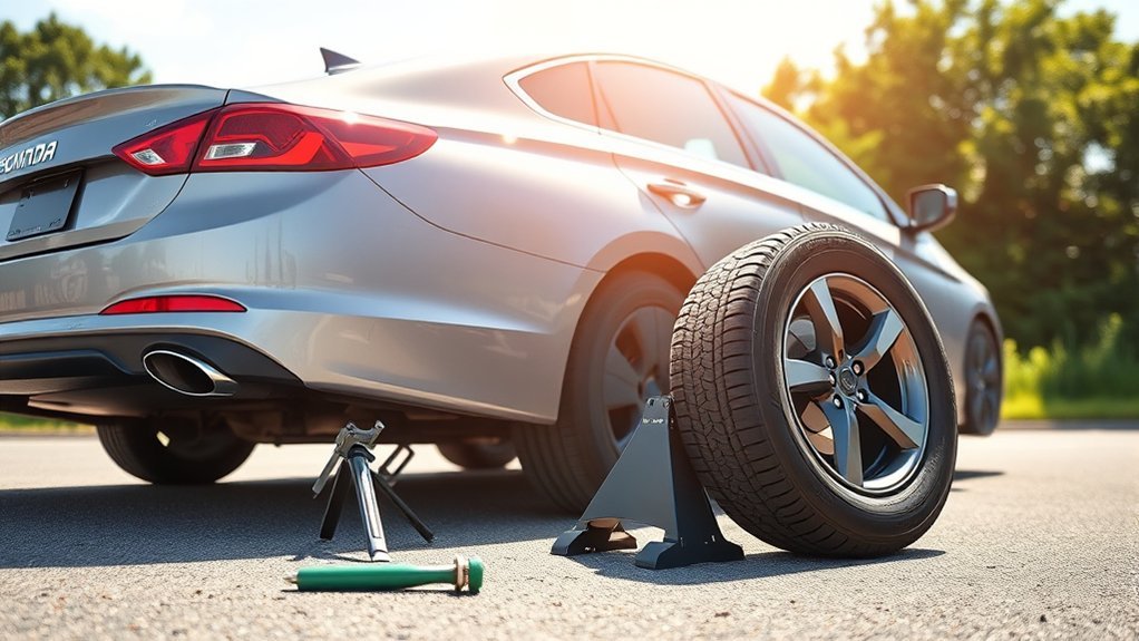 change tire safely guide