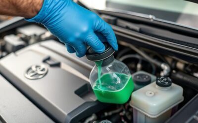 change toyota camry coolant