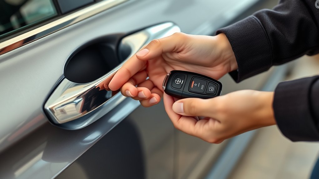 change toyota key fob battery