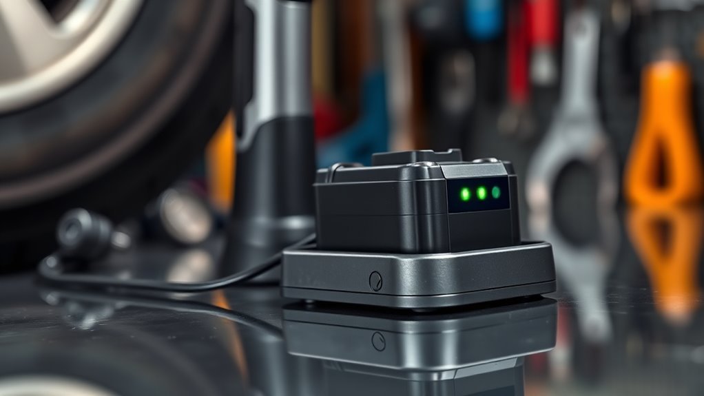 charge cordless tire inflator