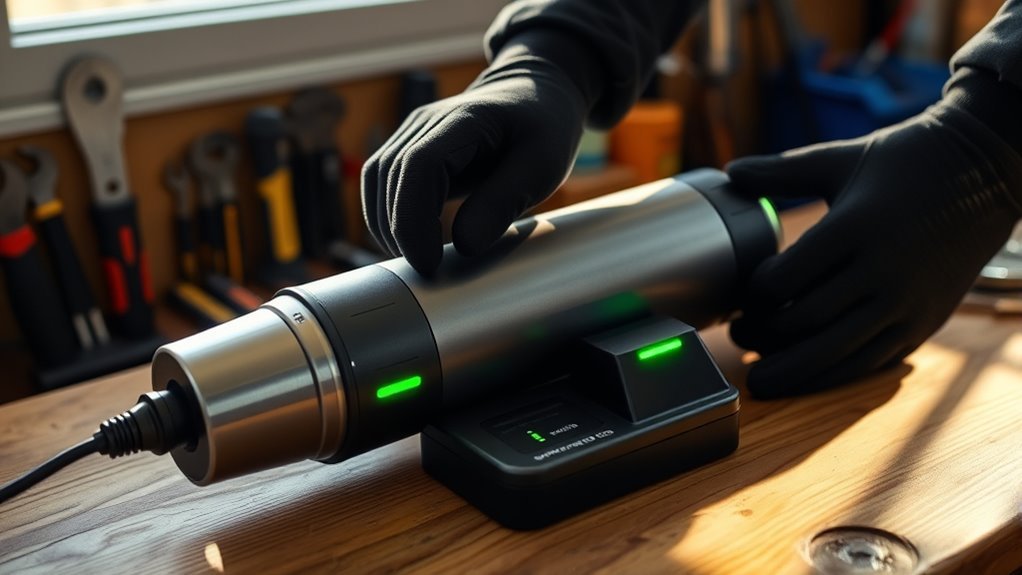 charge cordless tire inflator
