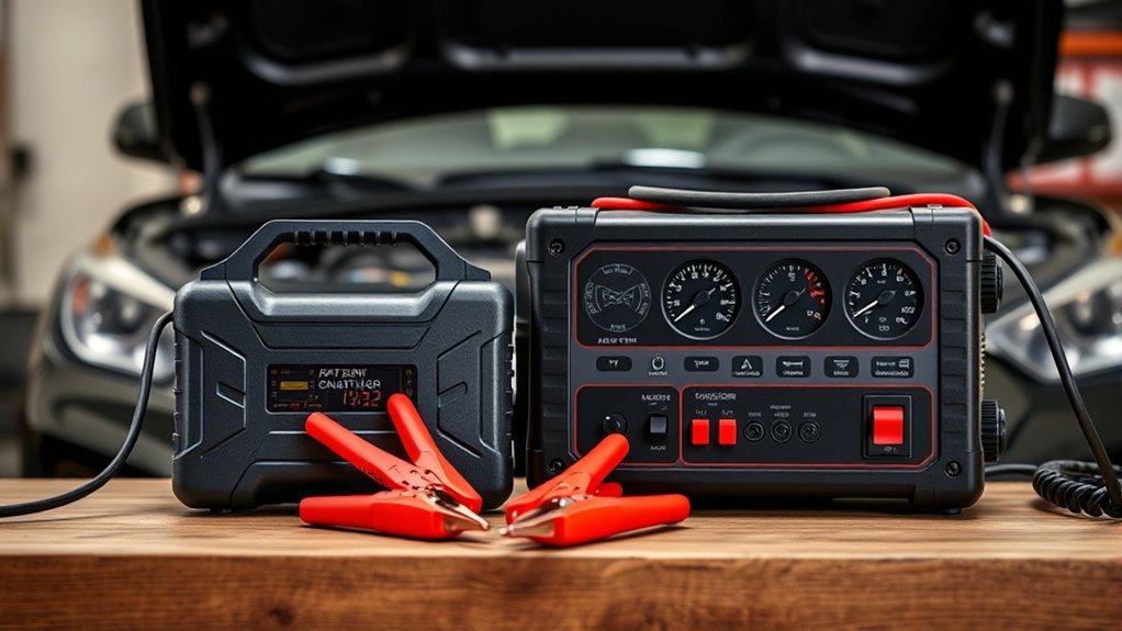 charging vs jump starting