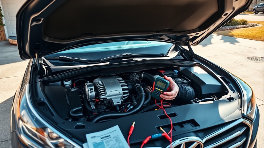 check alternator for issues