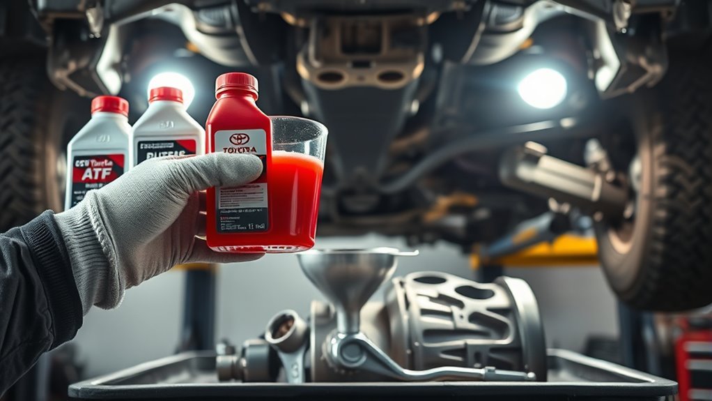 check and change transmission fluid