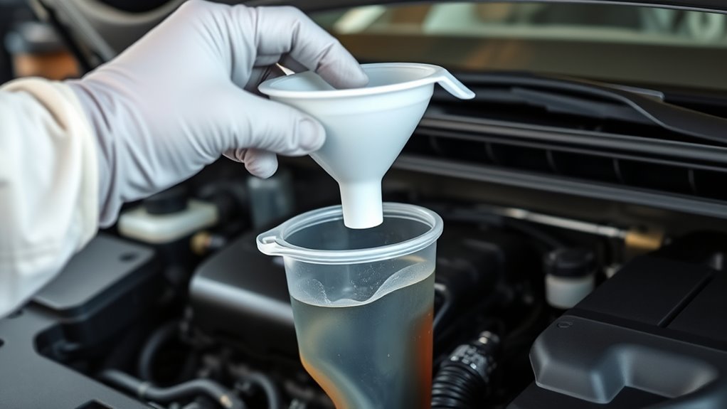 check and refill brake fluid