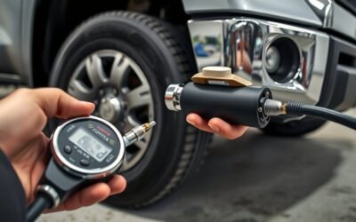 check and set tire pressure