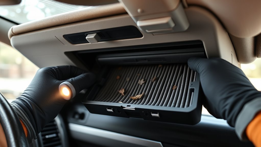 check cabin air filter