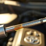 check oil level accurately