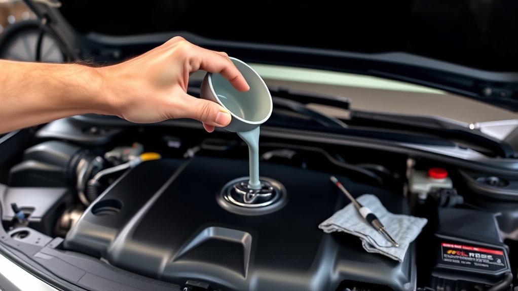 check oil level regularly