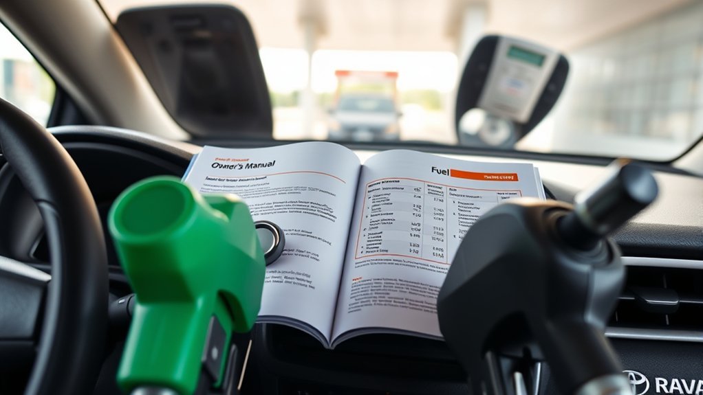 check rav4 fuel recommendations