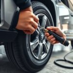 check rav4 tire pressure