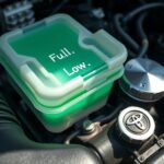 check tacoma coolant level