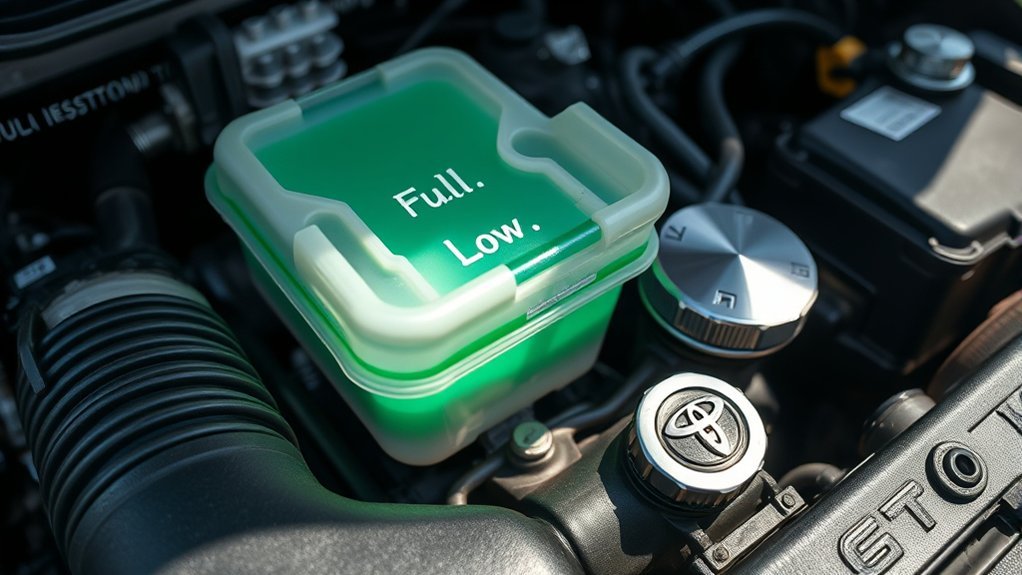 check tacoma coolant level