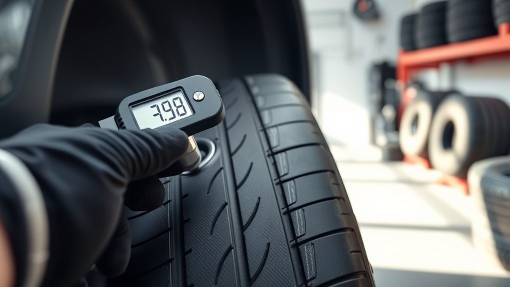check tire pressure accurately
