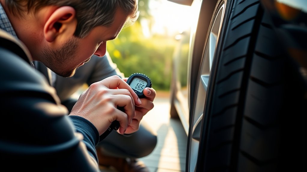 check tire pressure regularly