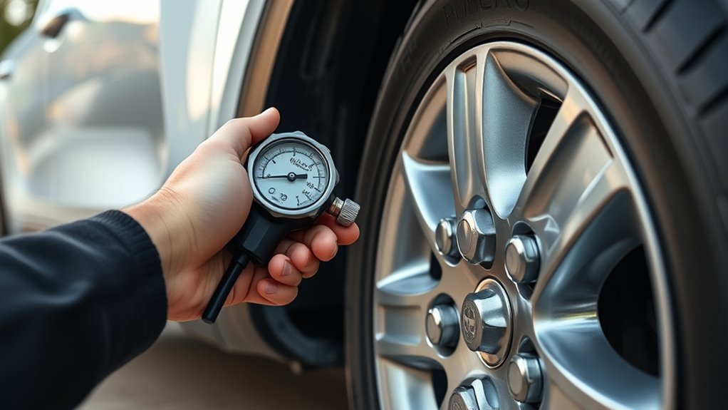 check tire pressure regularly