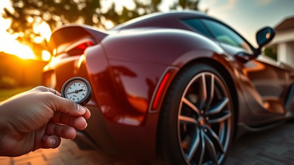 check tire pressure regularly