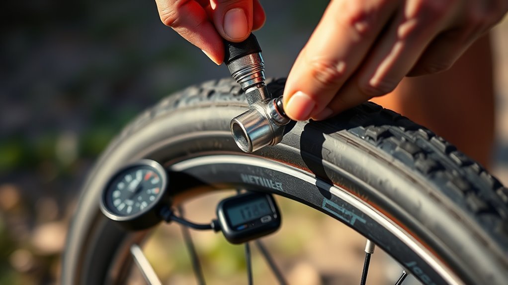 check tire pressure regularly