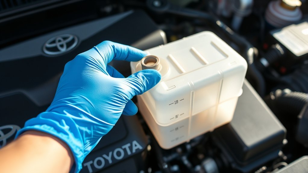 check toyota camry brake fluid