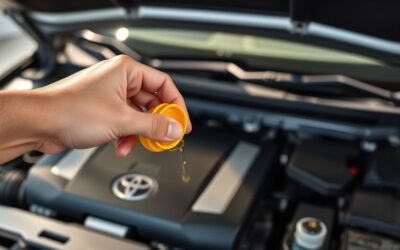 check toyota camry oil