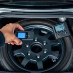 check toyota camry tire pressure