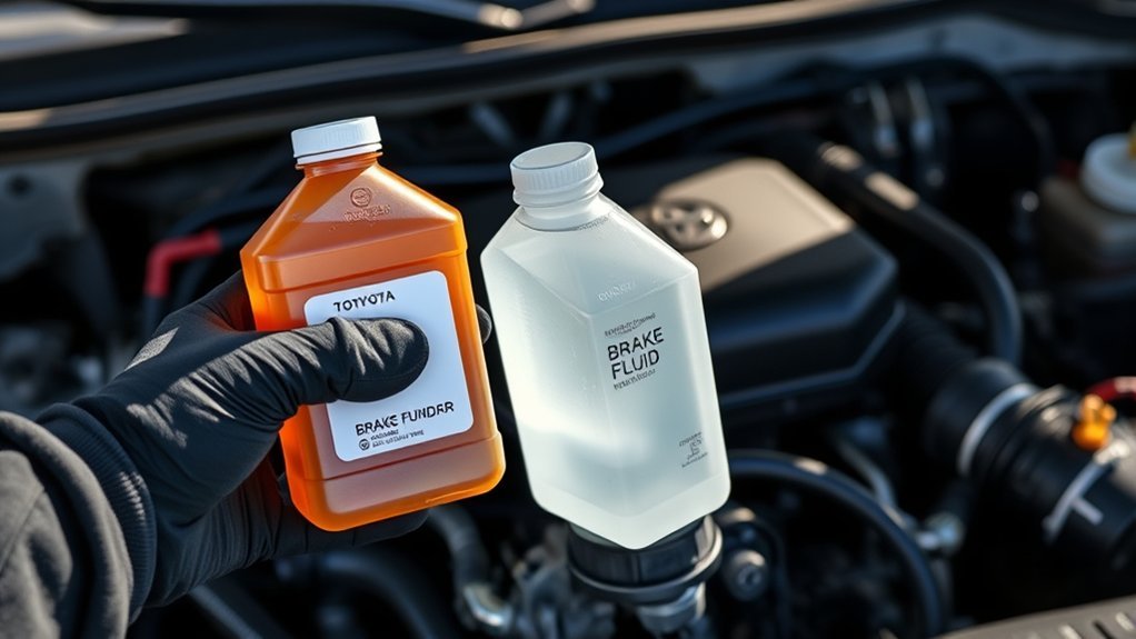 choose dot 4 brake fluid