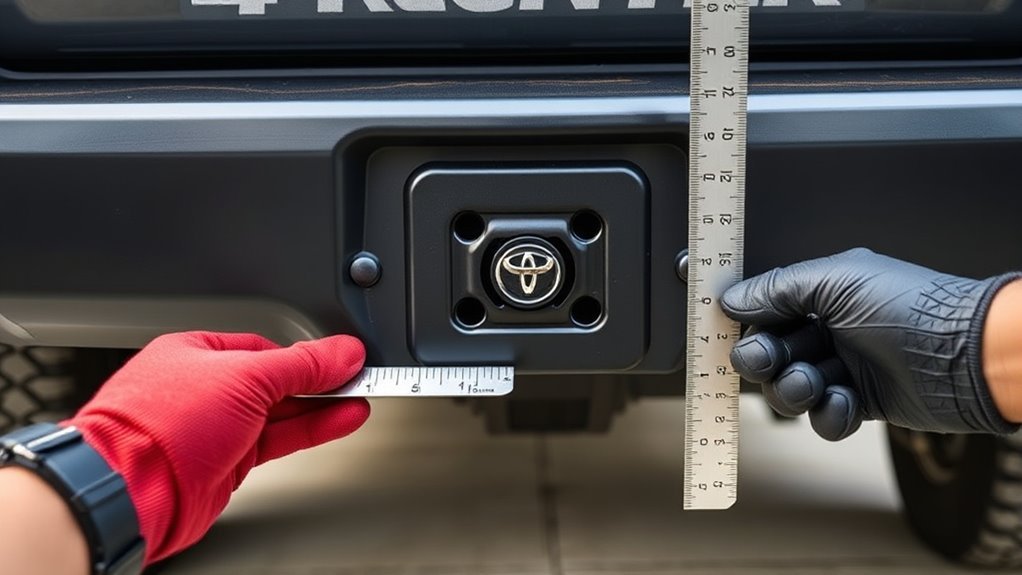 Toyota 4Runner receiver hitch size and towing specifications
